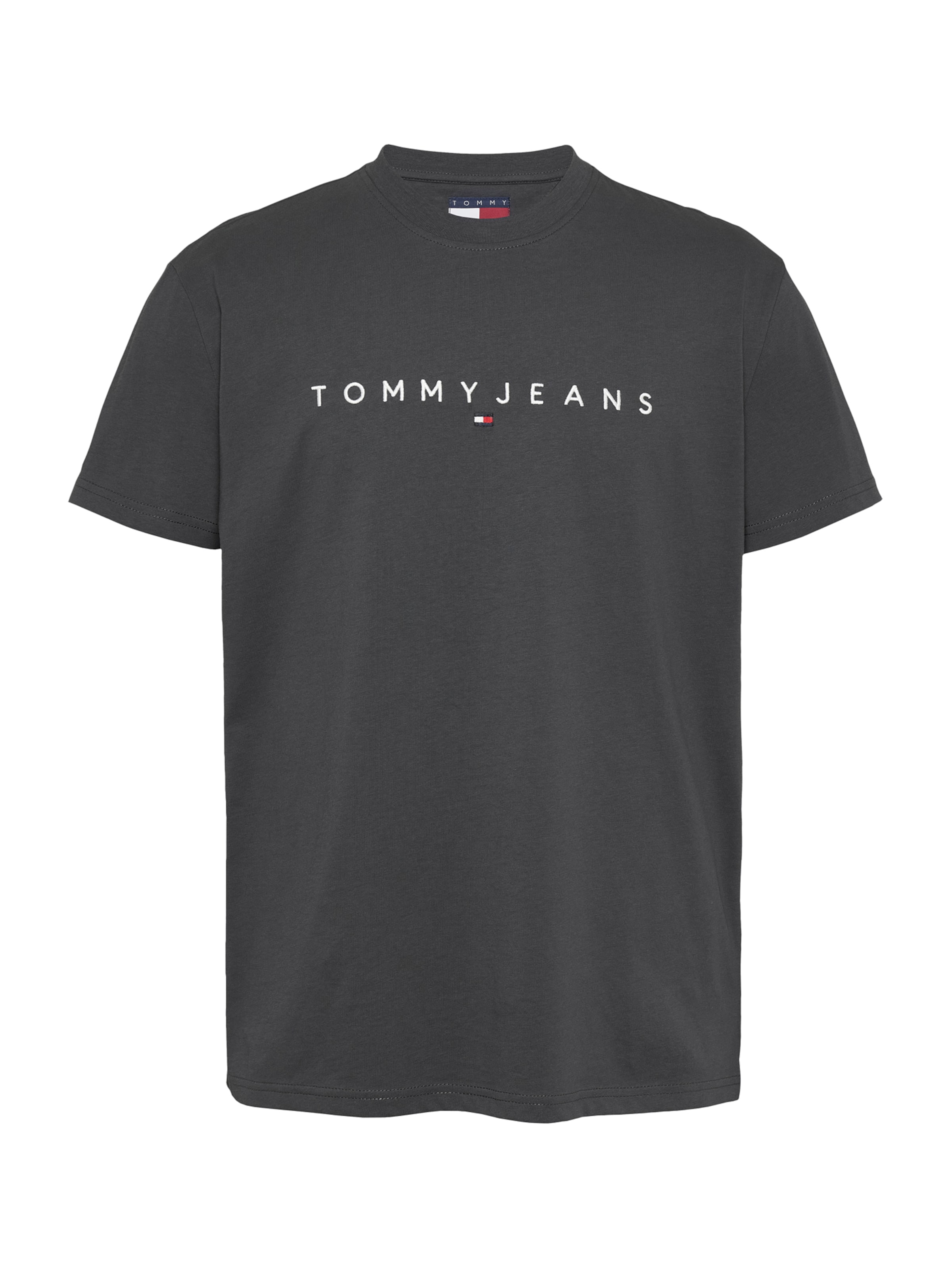 T-Shirt Tommy Jeans en gris : devant