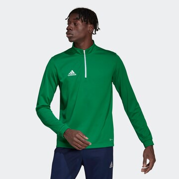 Felpa sportiva 'Entrada 22' di ADIDAS SPORTSWEAR in verde: frontale