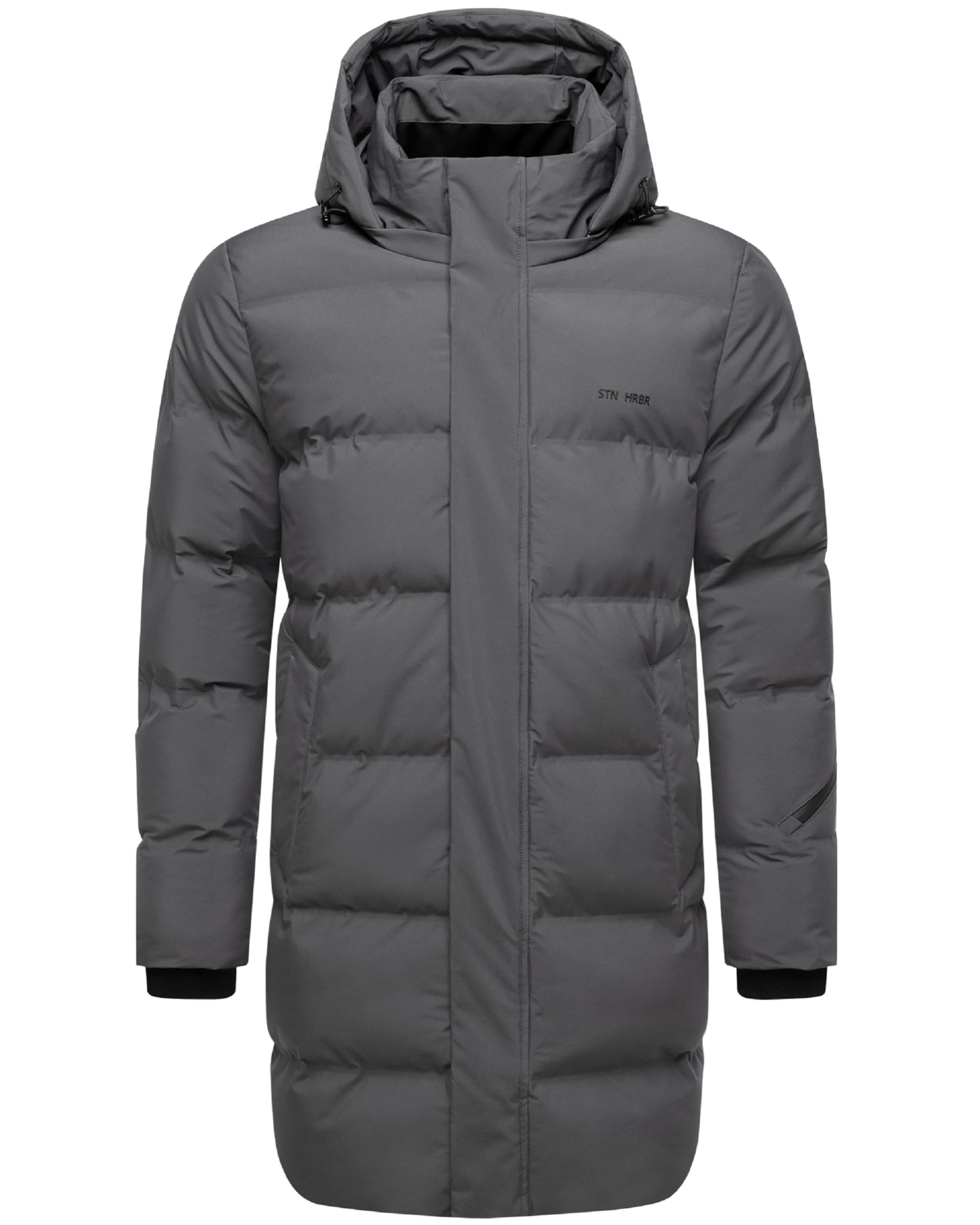 STONE HARBOUR Winter coat 'Thadeek XX' in Grey: front