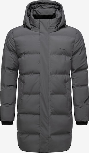 Žieminis paltas 'Thadeek XX' iš STONE HARBOUR, spalva – tamsiai pilka, Prekių apžvalga