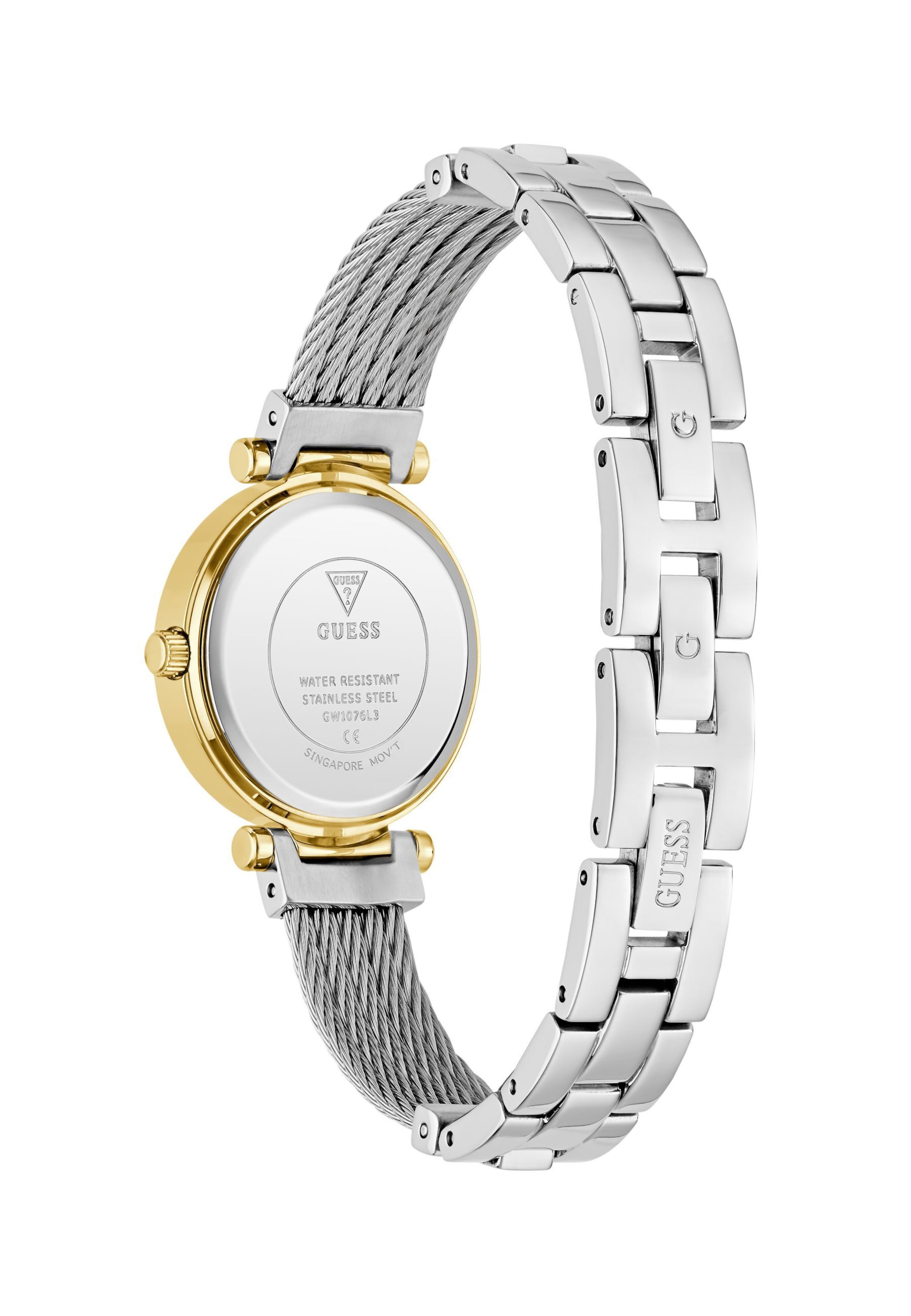 Orologio analogico 'SOHO' di GUESS in argento