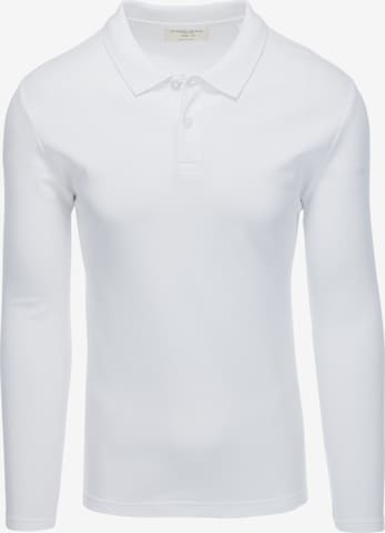 Ombre Shirt 'L132' in Weiß: predná strana