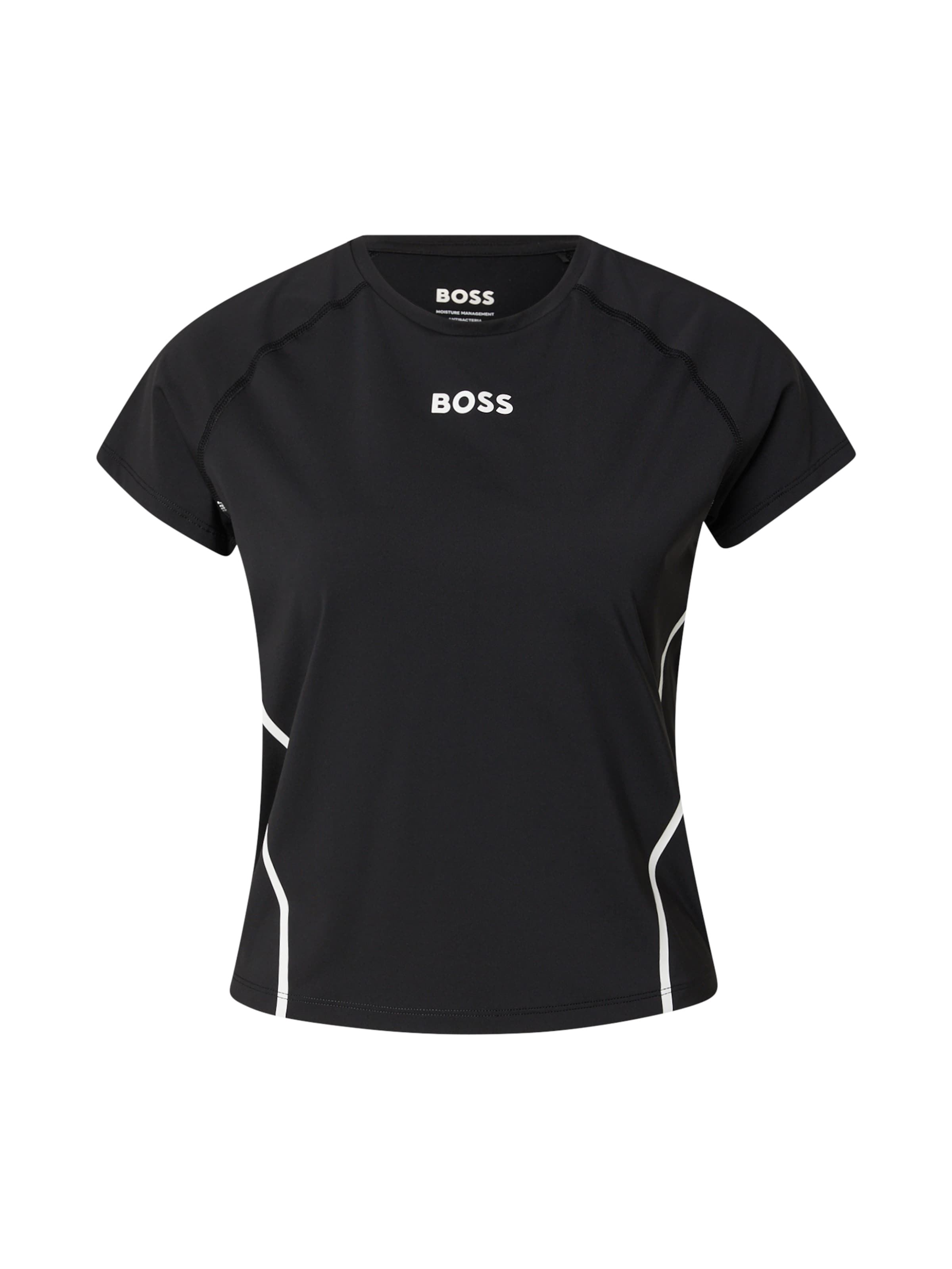 BOSS Shirt 'Elogofit2' in Black: front