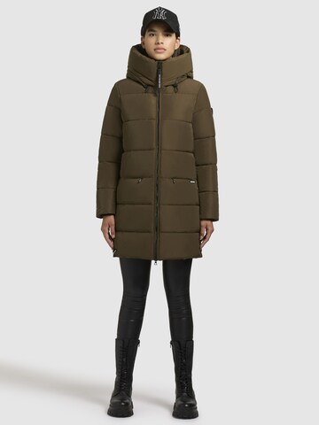 khujo - Sobretudo de inverno 'Phia' em verde