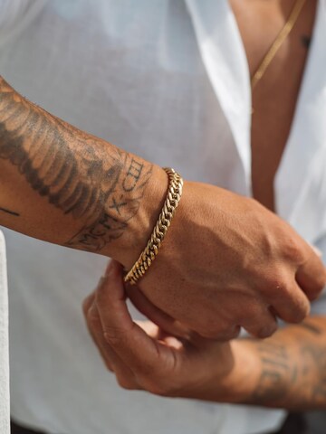 SERASAR Bracelet 'Cuban' in Gold