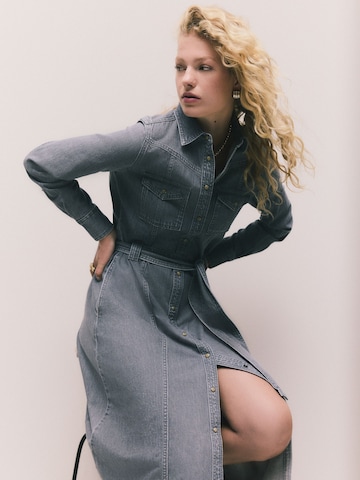 Next Shirt Dress in Grey