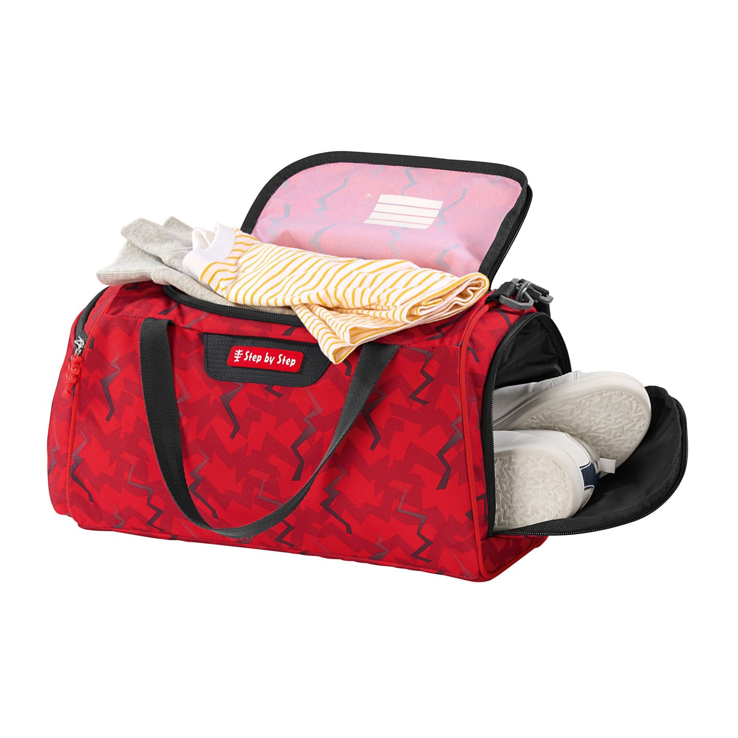 Sac de sport STEP BY STEP en rouge