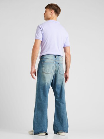 WEEKDAY Wide Leg Jeans 'Time' in Blau