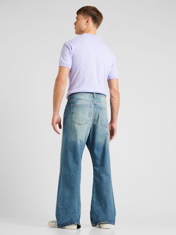 Wide leg Jeans 'Time' de la WEEKDAY pe albastru