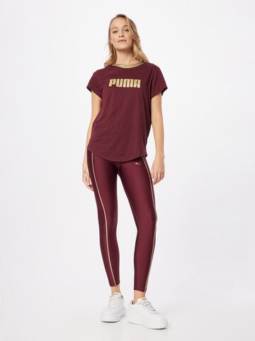 PUMA Sportshirt in Lila