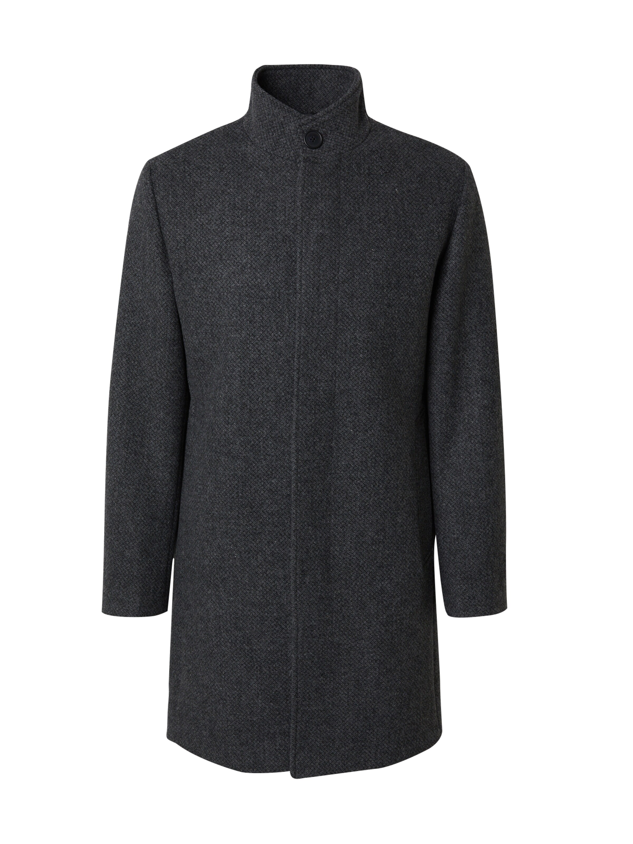 Palton de primăvară-toamnă 'JPRBWilson' de la JACK & JONES pe gri: față