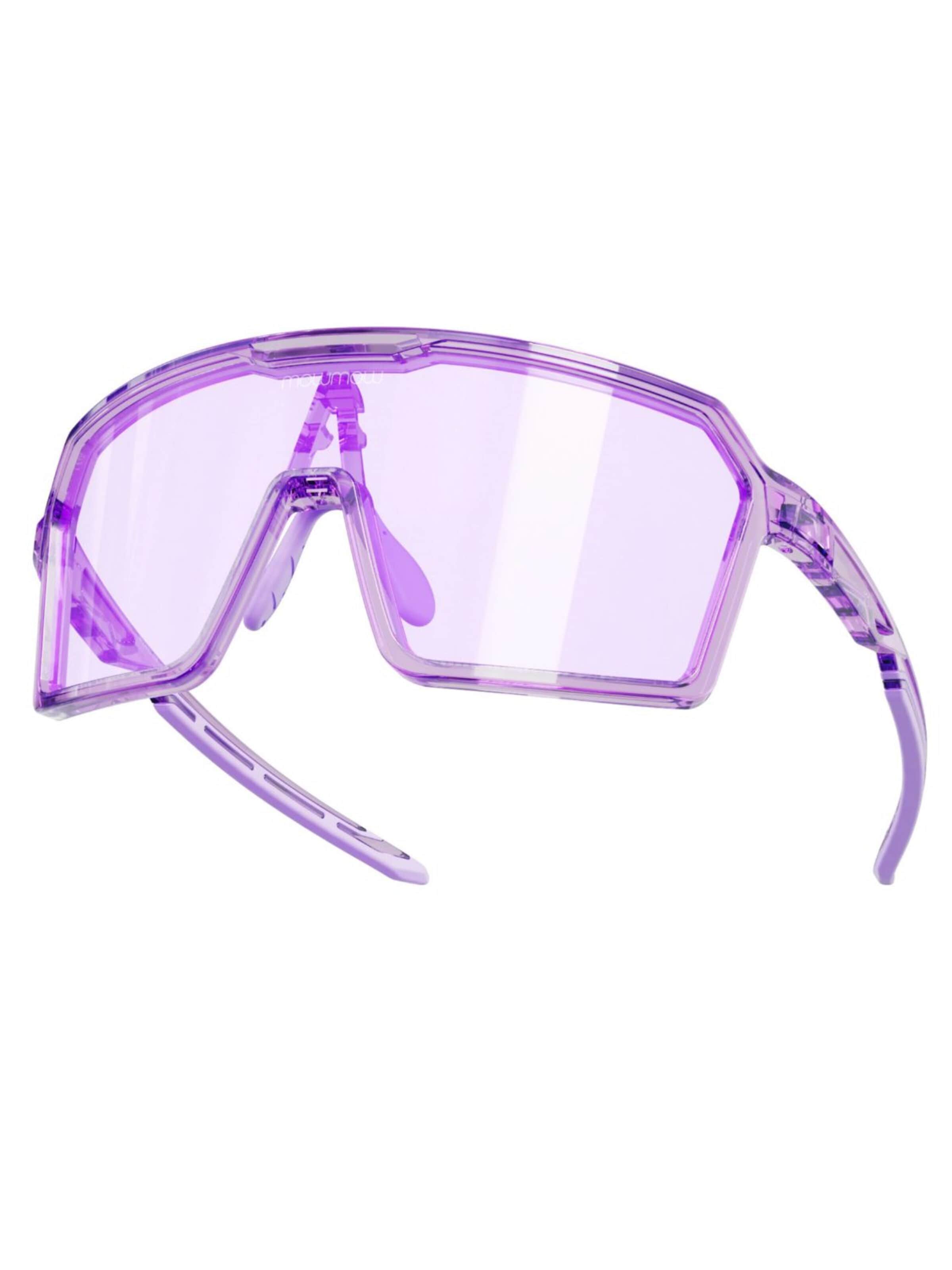 Lunettes de soleil sport 'MowMow Wizard Sunglasses - Sports Glasses - Photochromic Lens - Men - Women' Mowmow en violet