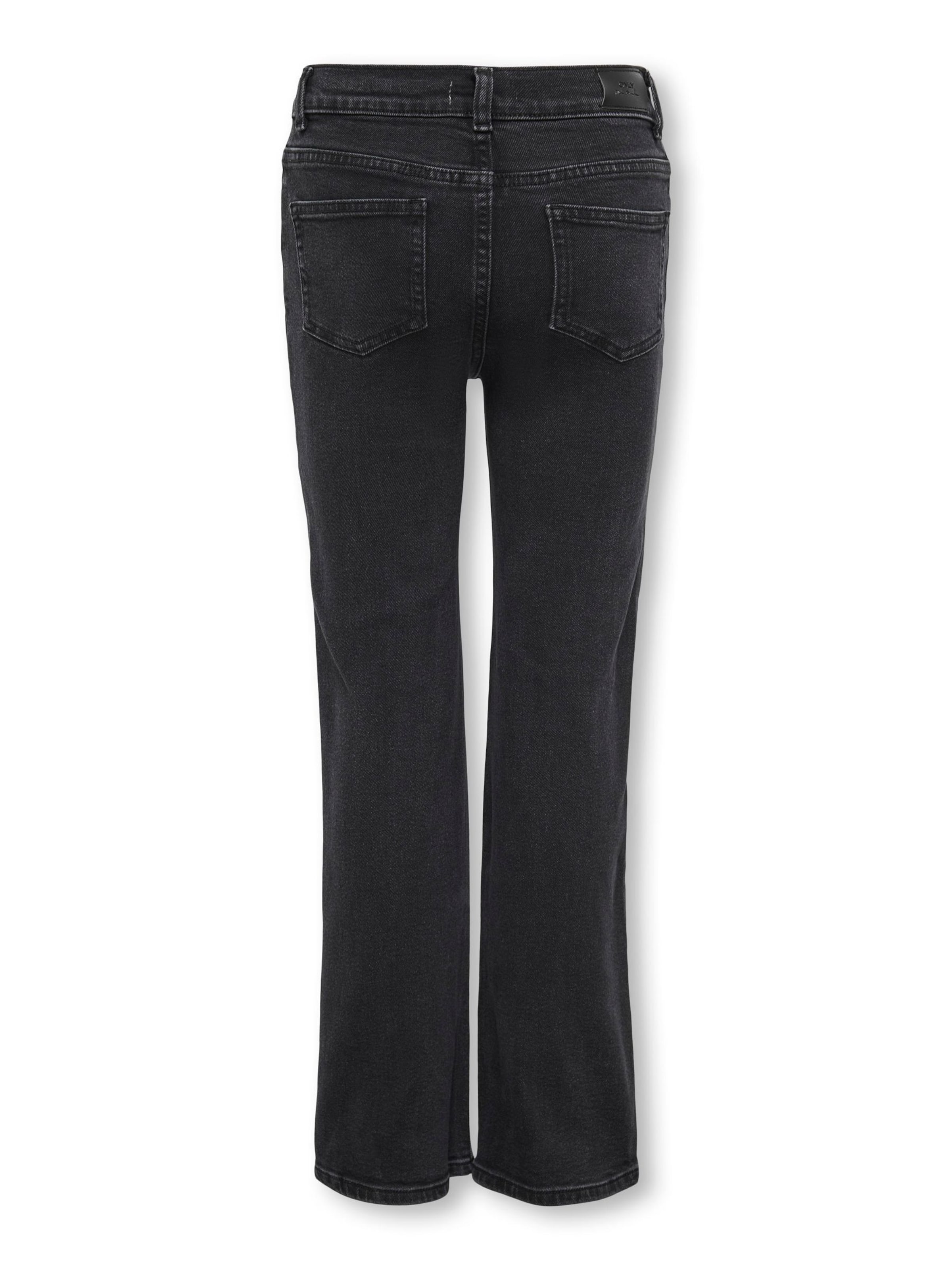 ONLY GIRLS Wide leg Jeans 'KOGJUICY' in Black