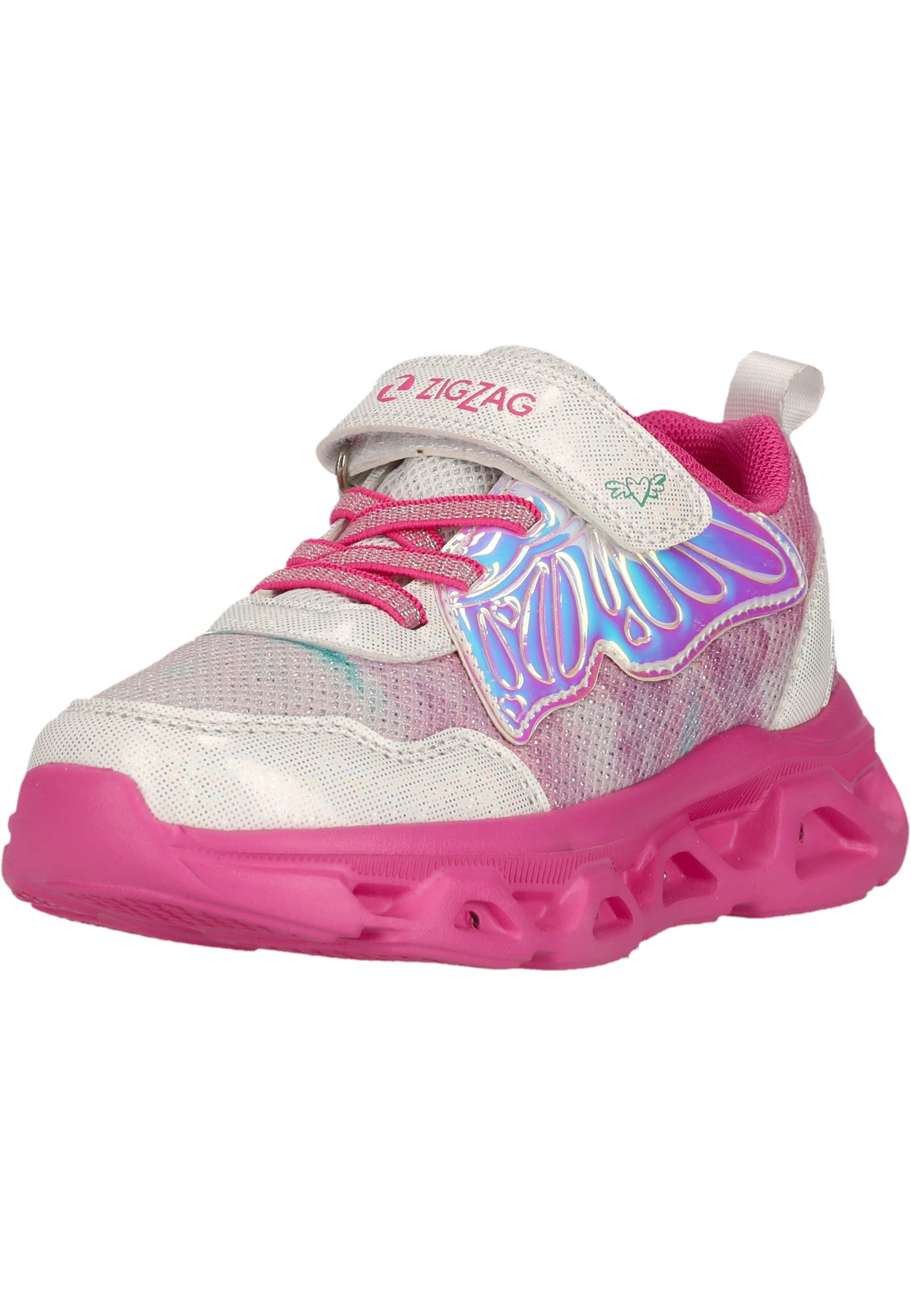 ZigZag Sneakers 'Tiki' in Roze: voorkant
