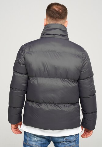 behype Winter Jacket 'BHJEFFREY' in Grey