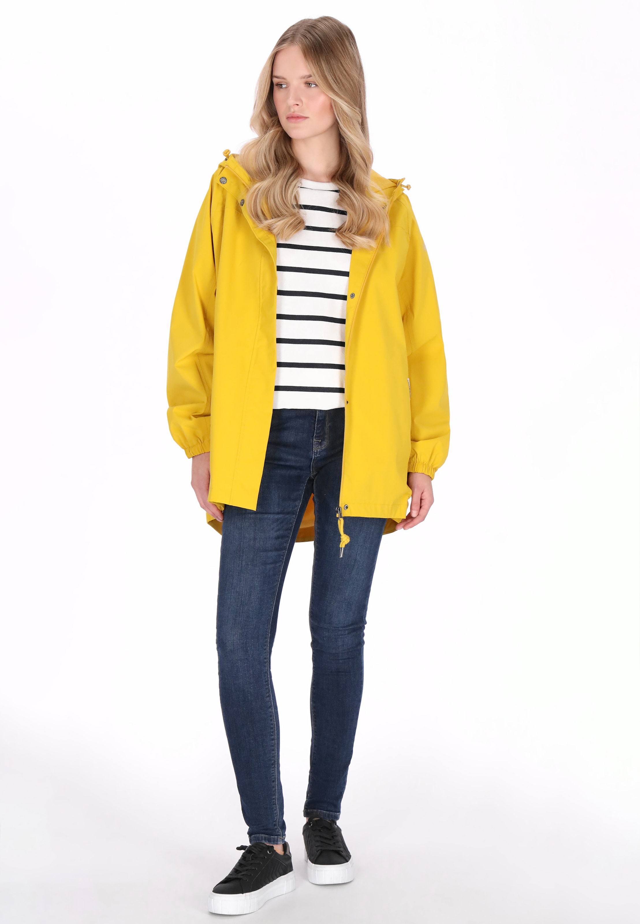 Schmuddelwedda - Casaco outdoor 'Functional' em amarelo