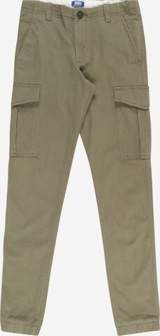 Pantalon 'Marco' Jack & Jones Junior en vert : devant