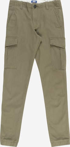 Jack & Jones Junior Tapered Trousers 'Marco' in Green: front