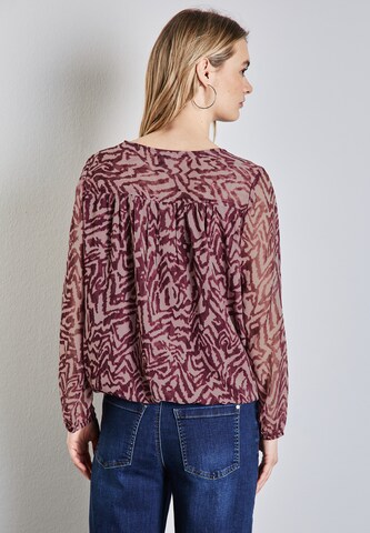 STREET ONE Bluse in Rot