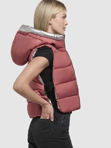 Gilet 'Rina' khujo en rouge