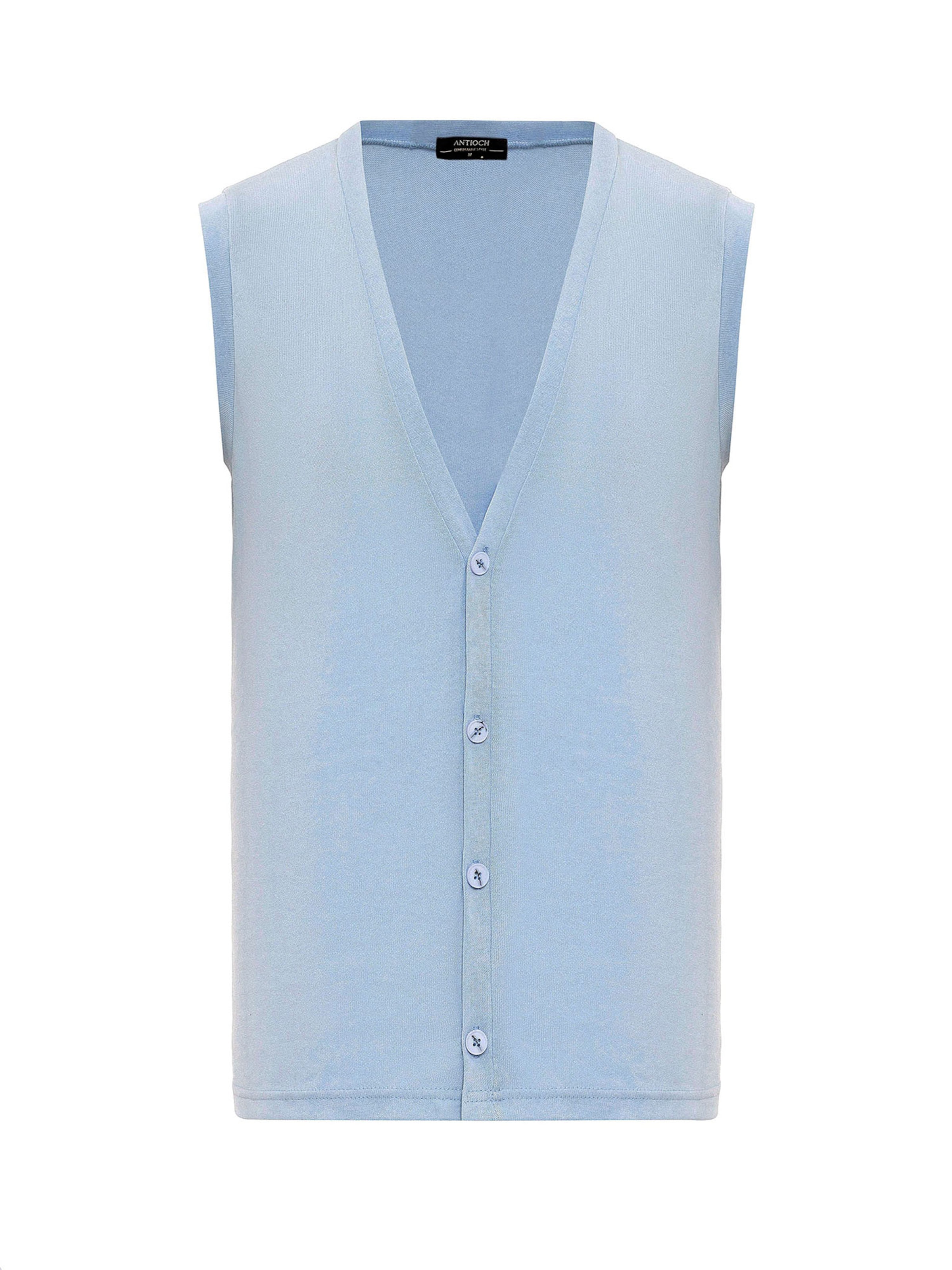 Antioch - Colete em azul: frente