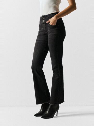 Bootcut Jean KOROSHI en noir