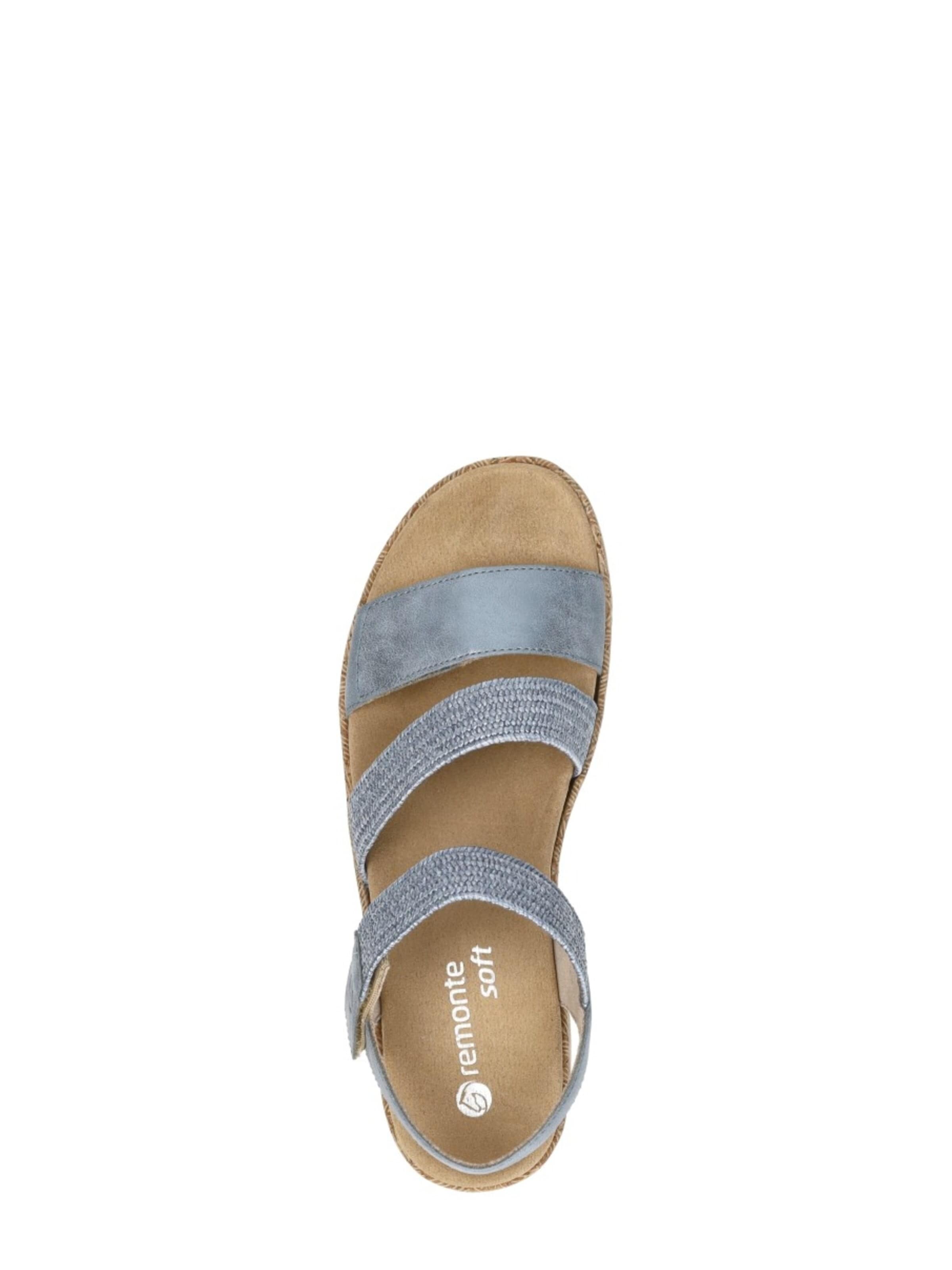 Sandales 'Sandalen Plat' REMONTE en bleu