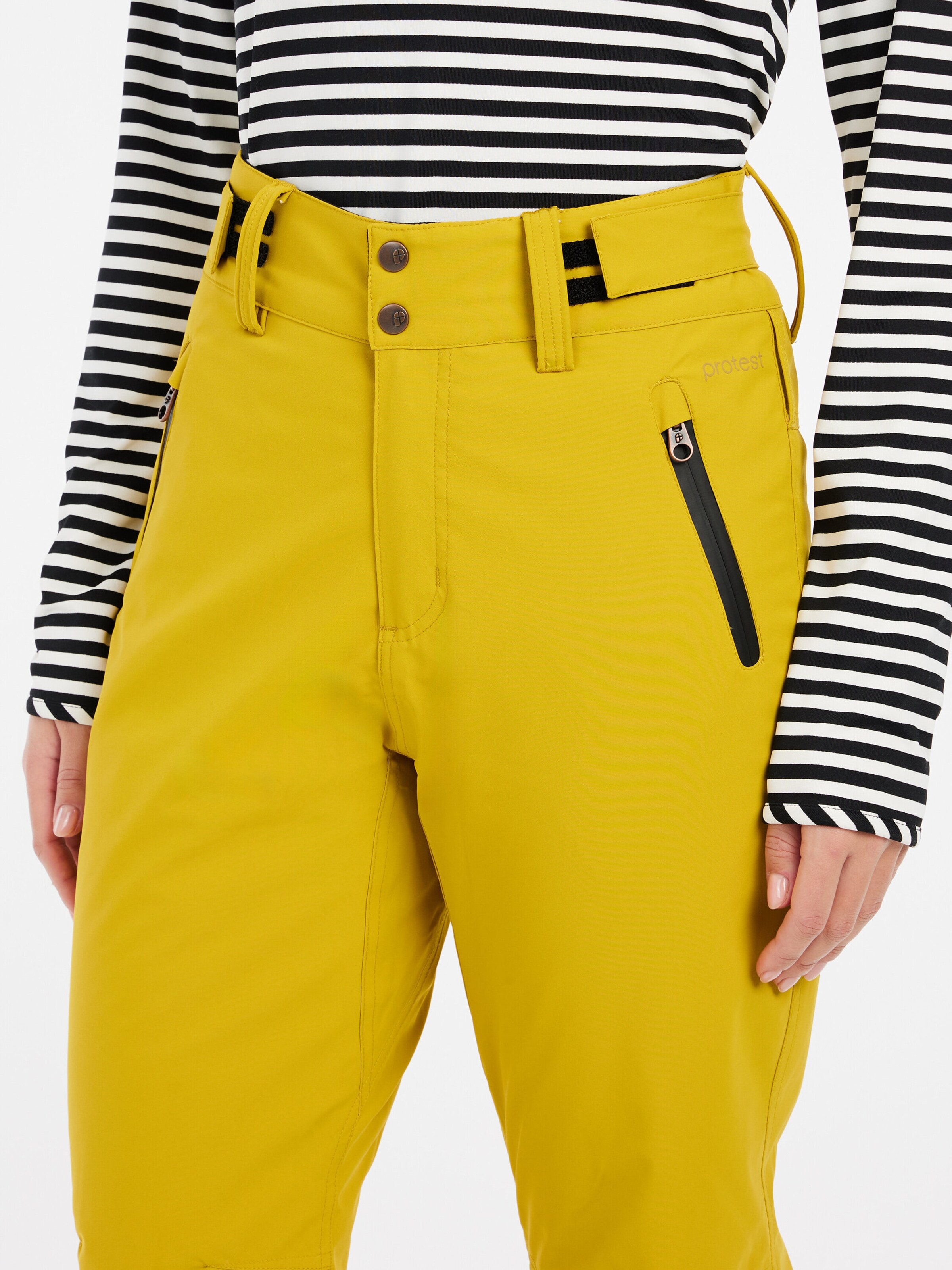 PROTEST Regular Workout Pants 'PRTCINNAMONES' in Green