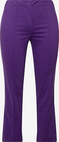 Ulla Popken Broek in Lila: voorkant
