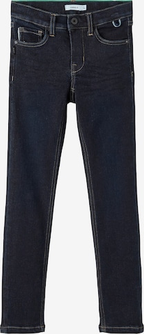 Jeans 'Theo' de la NAME IT pe albastru: față