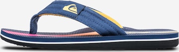 Chaussures ouvertes 'Molokai Layback' QUIKSILVER en bleu : devant