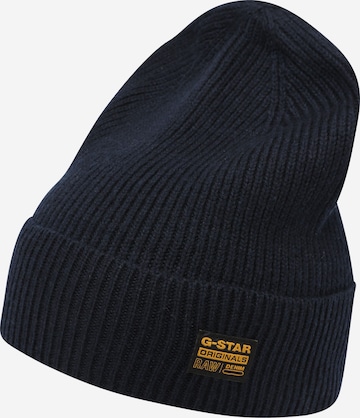 G-STAR Шапка 'Geffo' в синьо: отпред