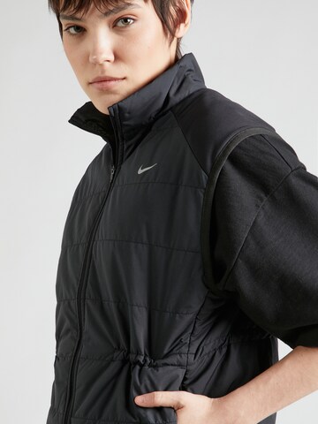 NIKE Sportbodywarmer 'SWIFT' in Zwart