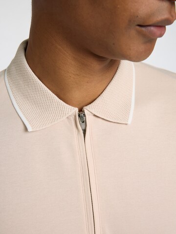Maglietta 'SLHFave' di SELECTED HOMME in beige