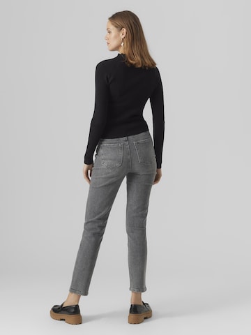 Coupe slim Jean 'Linda' VERO MODA en gris