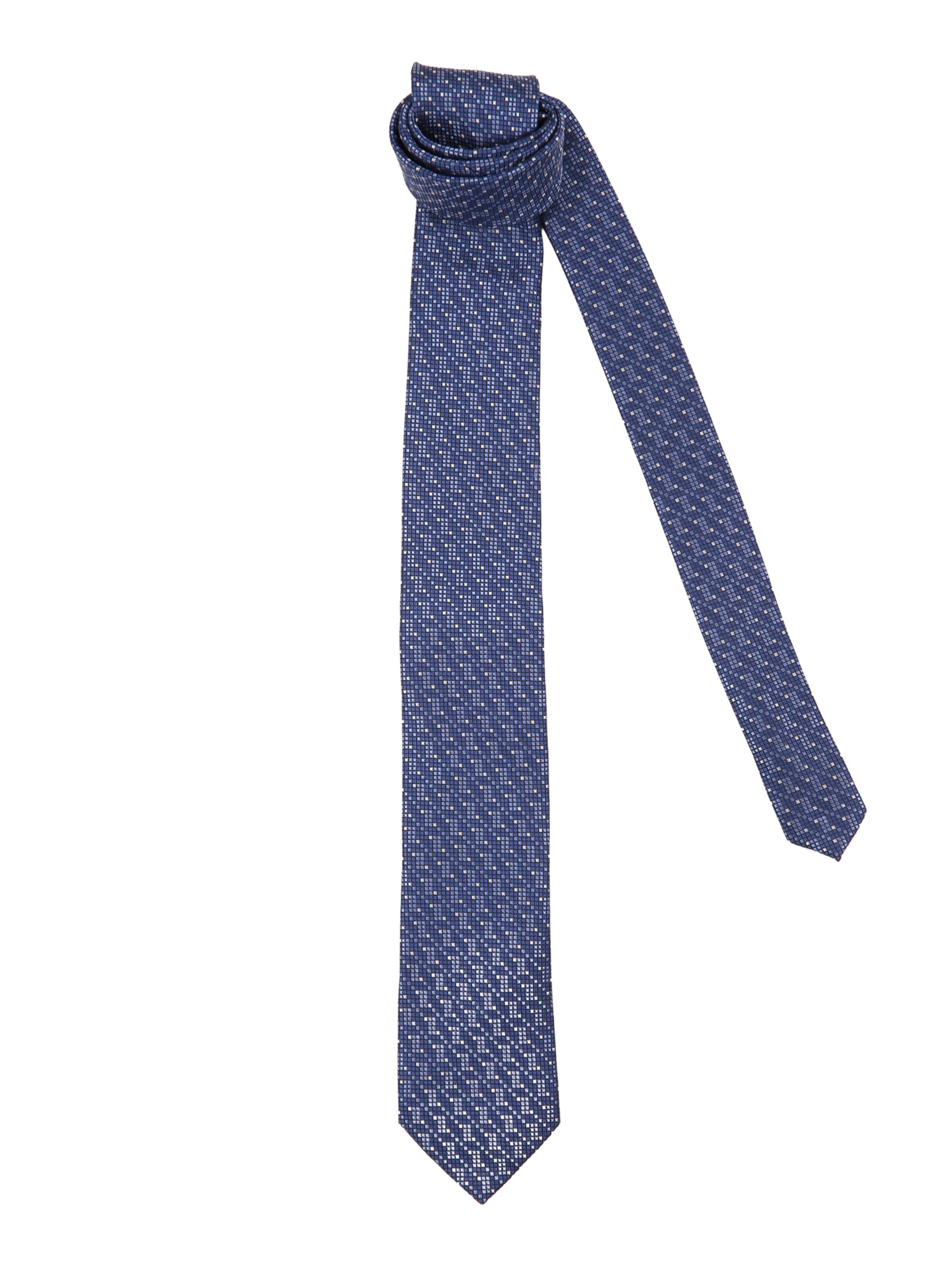 Michael Kors Gravata em navy / azul claro / branco, Vista do artigo