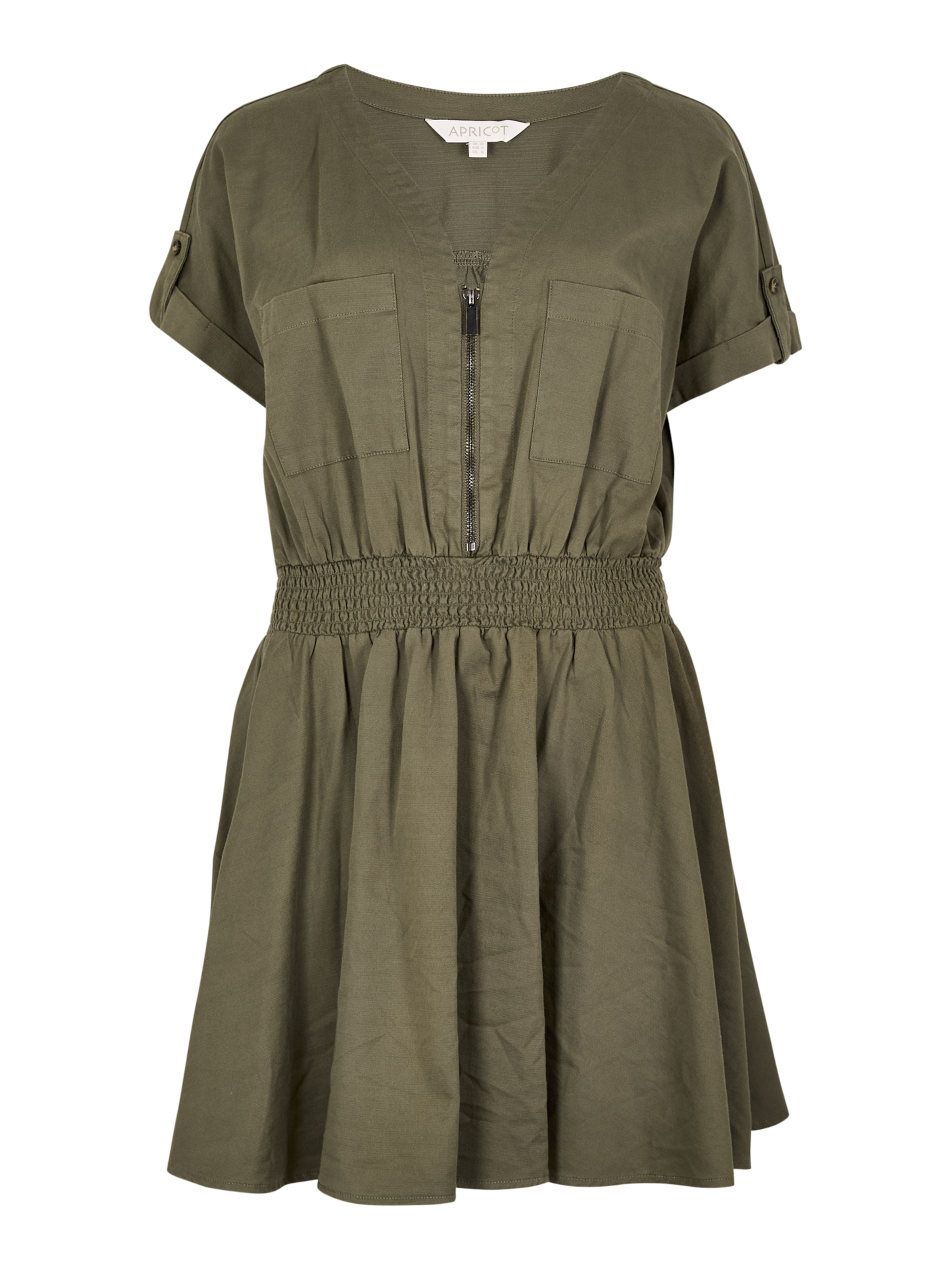 Apricot Dress ' ' in Green: front