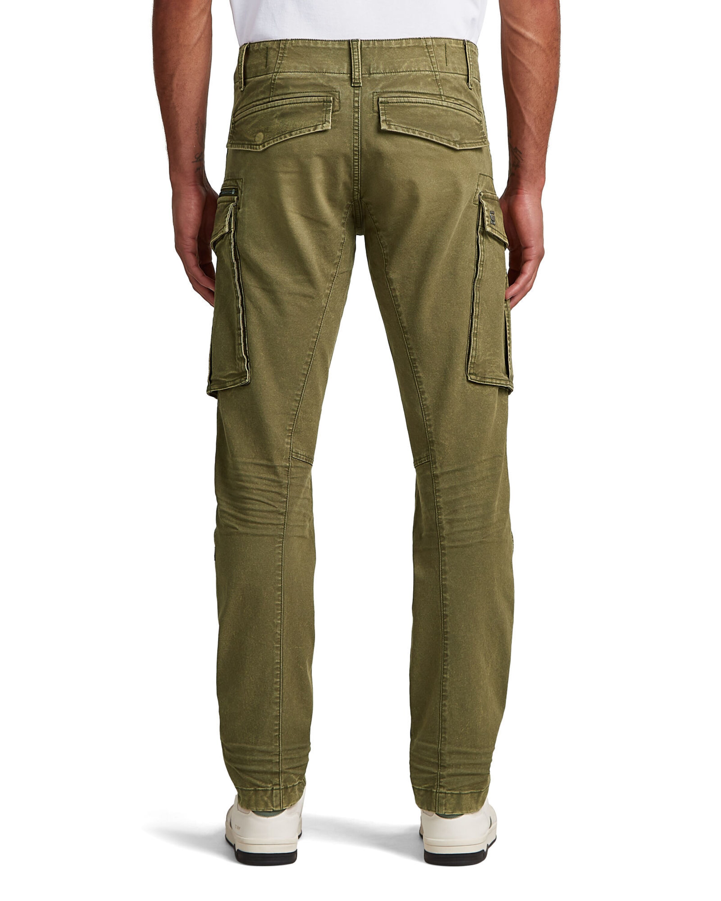 G-STAR Tapered Cargobroek in Groen