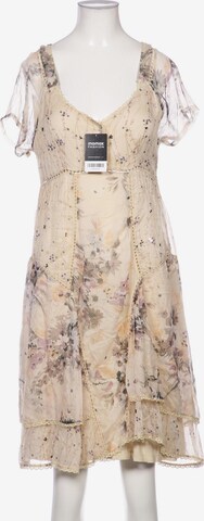 Bandolera Dress in S in Beige: front