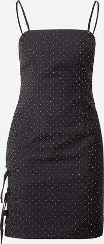 Chiara Ferragni Dress 'VESTITI' in Black: front