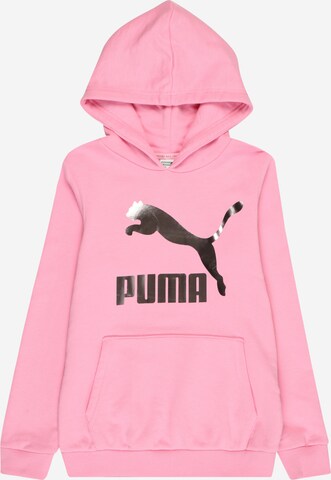 PUMA Sport sweatshirt i rosa: framsida