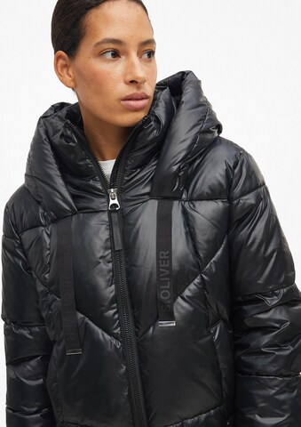 s.Oliver Jacke in Schwarz: Vorderseite