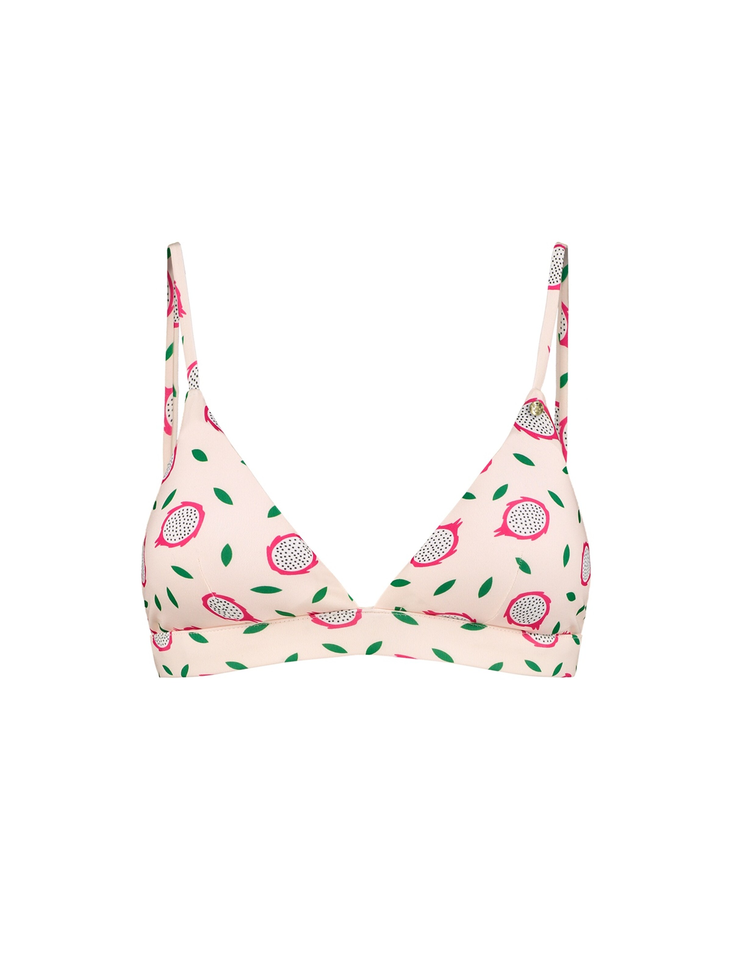 A-dam Bikinitop 'DESI' in smaragd / pink / rosa, Produktansicht