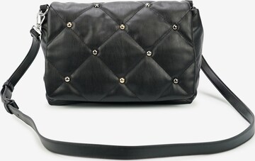 HARPA Crossbody Bag in Black: front
