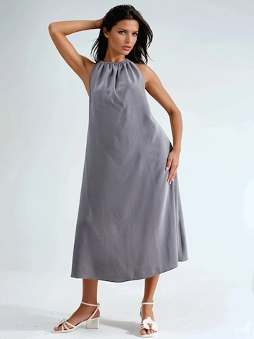 Busem Dress in Grey