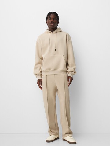 Bershka Träningsoverall i beige: framsida