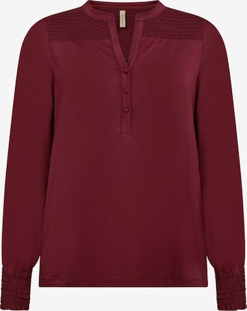 T-shirt 'MARICA' Soyaconcept en rouge : devant