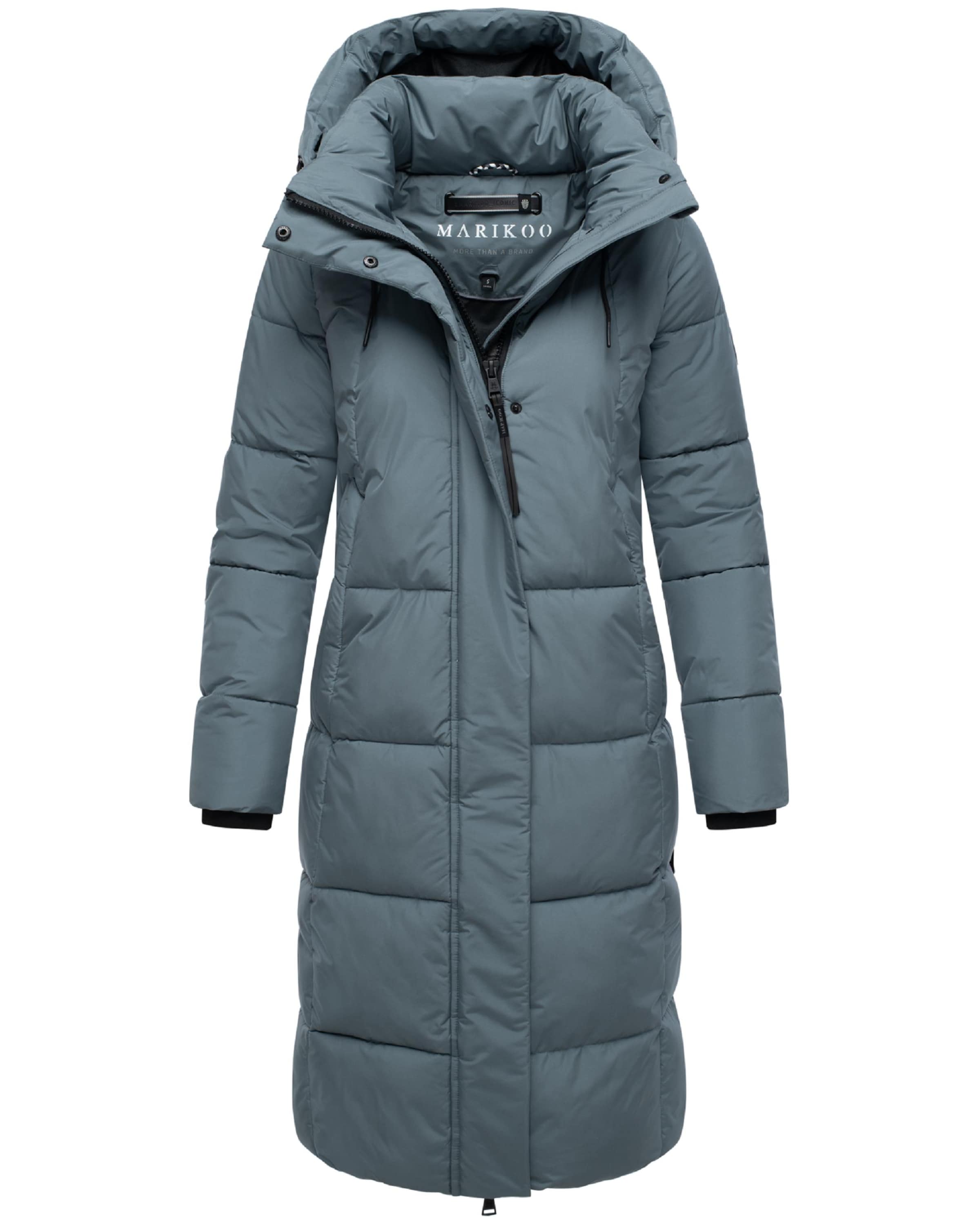 MARIKOO Winter Coat 'Chumanii XVI' in Blue