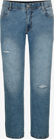 Boston Park Regular Jeans in Blauw: voorkant