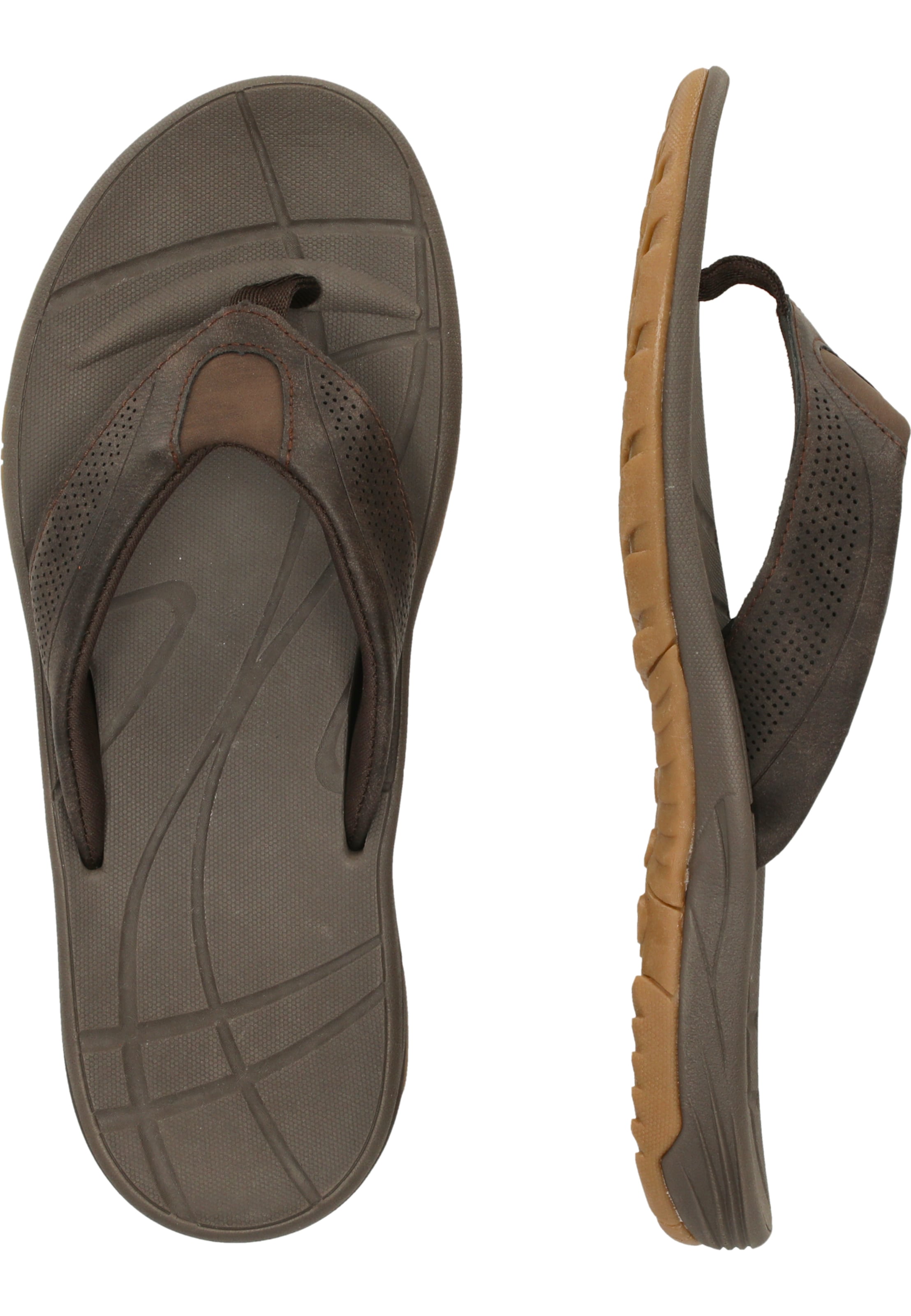 ENDURANCE Strand-/badschoen 'Flick' in Bruin